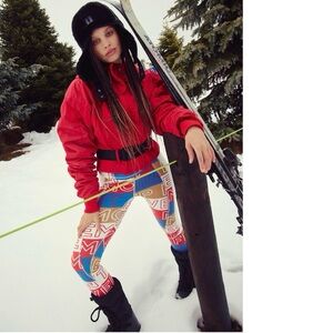 FP Movement Dawn To Dusk Printed Base Layer Leggings